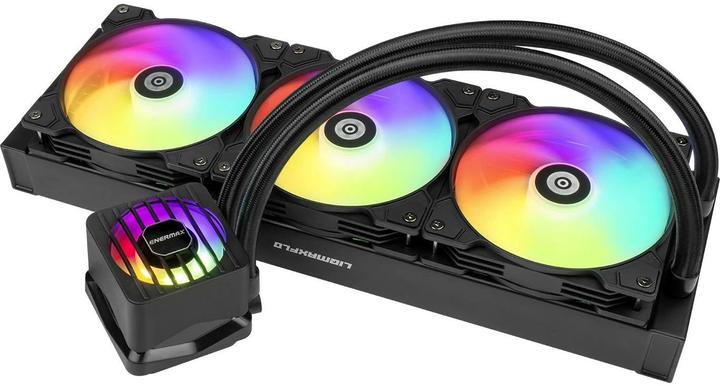 Image du produit Enermax LIQMAXFLO 360mm CPU AIO liquid cooler - Xtreme double chamber pump - VRM water block ARGB