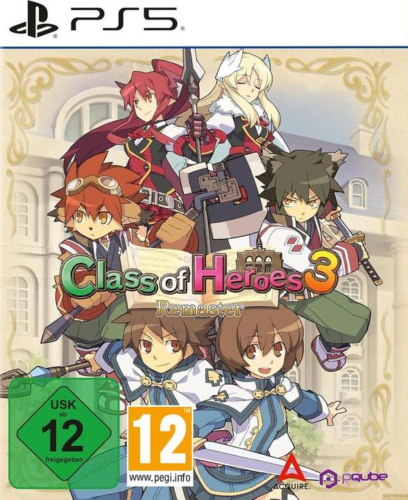 Produktbild Pqube Class of Heroes 3 Remaster PS-5 (PS5, DE)