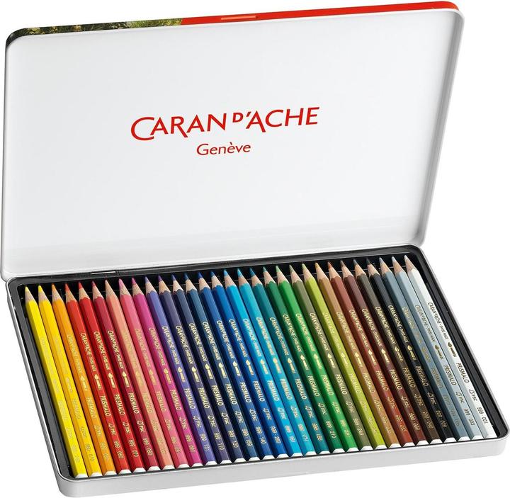 Produktbild Caran d'Ache Prismalo Aquarelle Metallschachtel (Mehrfarbig, 30 x)