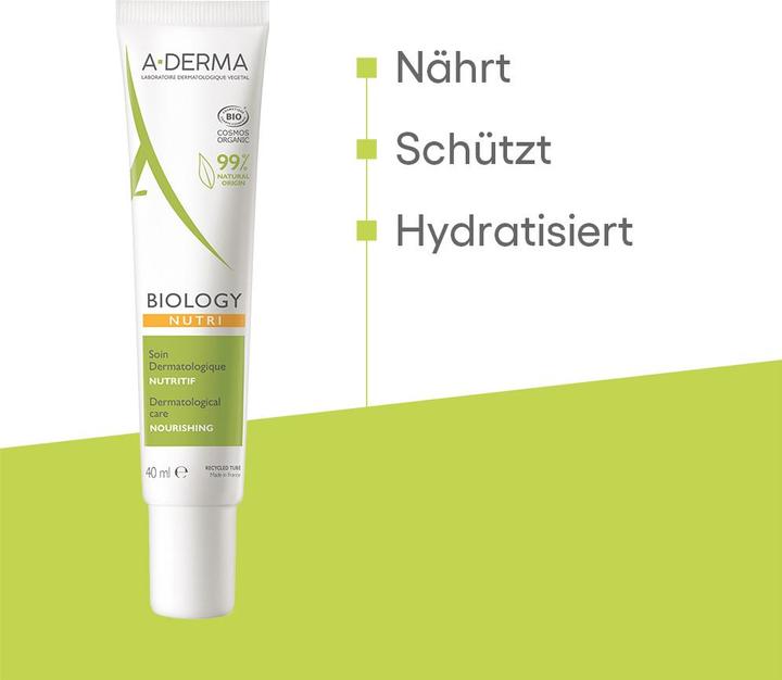 Image du produit A-Derma BIOLOGY Crème nutritif crème (40 ml, Crème 24h)