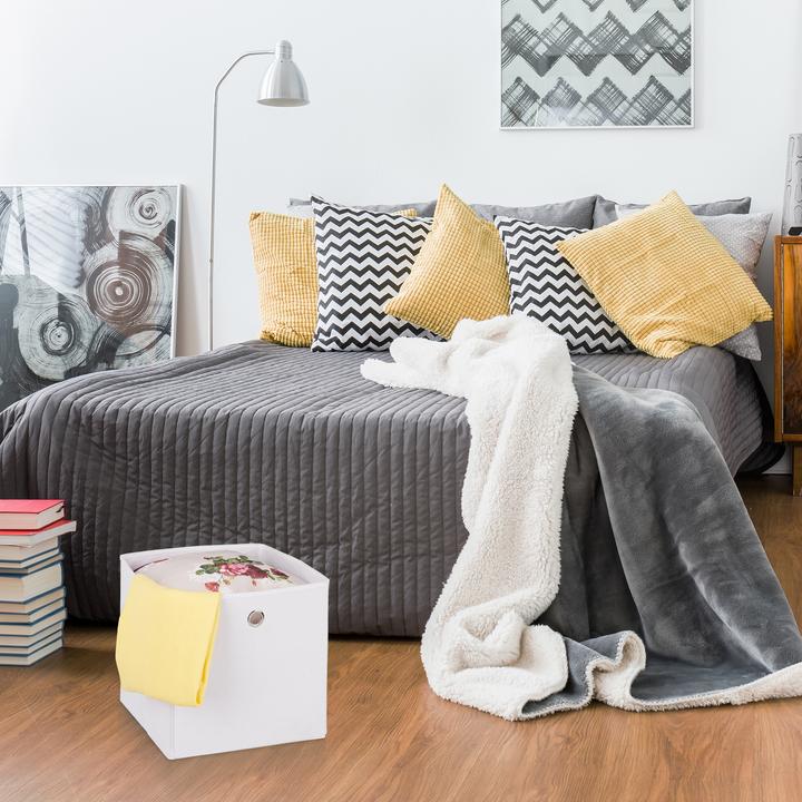 Actual product image Relaxdays shelf basket (30 x 30 x 30 cm, 26 l)
