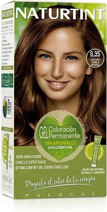 Produktbild Naturtint Tinte Pelo 6,35n Casta?o Canela Intenso (6,35n Casta?o Canela Intenso)