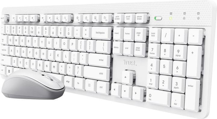 Immagine prodotto Trust Tastiera Mouse Ody Ii Wl (DE, Senza fili)