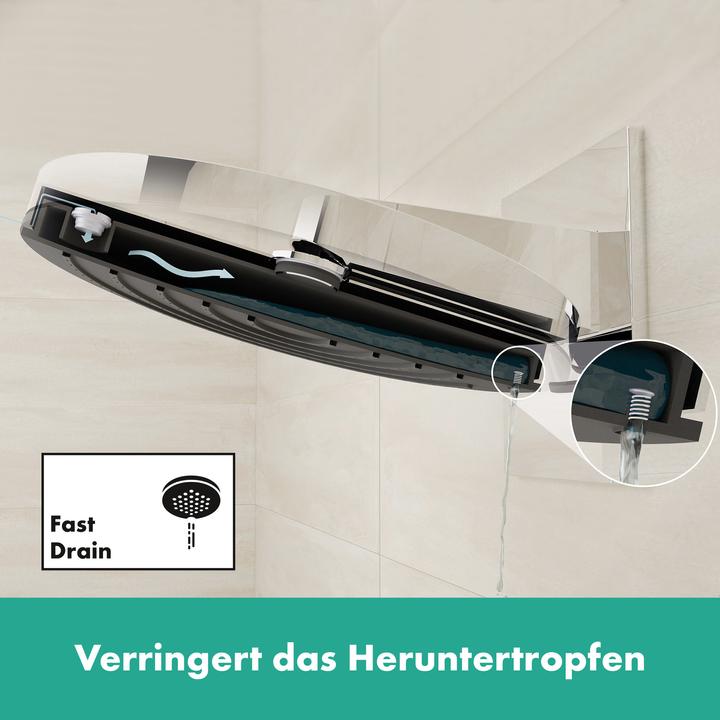 Produktbild hansgrohe Pulsify S Showerpipe 260 1 Strahlart mit ShowerTablet Select 400, 24220