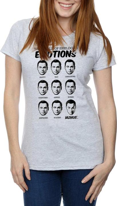 Image du produit Dam - T-shirt SHELDON EMOTIONS - Femme (XL)