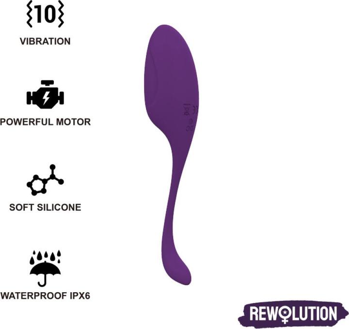 Actual product image Rewolution Vibration egg "Rewovo" with remote control