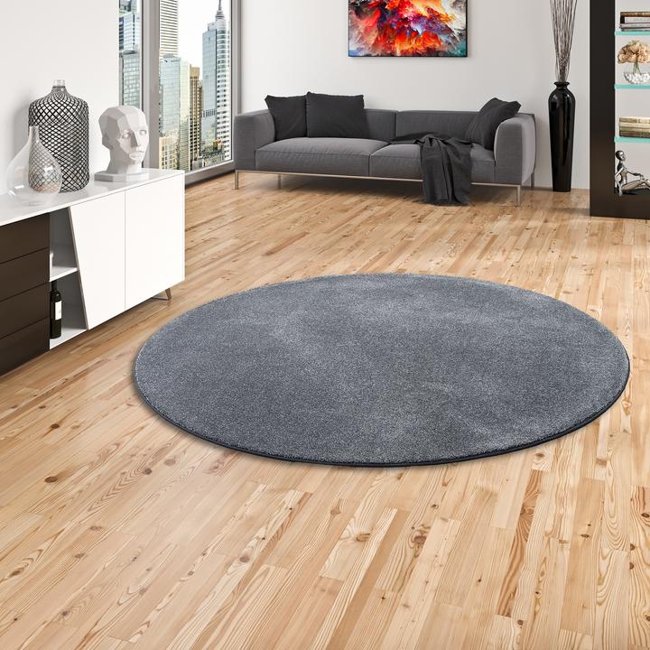 Immagine prodotto Snapstyle Tappeto velour di lusso ad alto pelo Touch (Ø 100 cm)