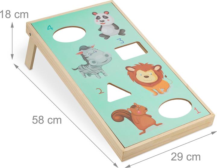 Actual product image Relaxdays Cornhole