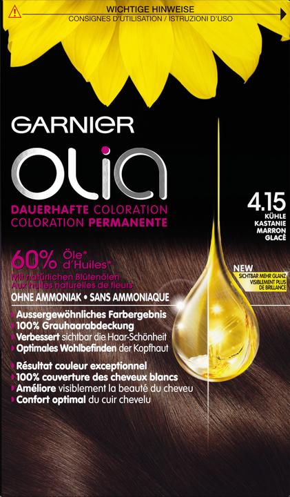Produktbild Garnier Olia (42095 Kühle Kastanie)