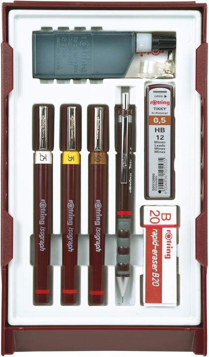 Image du produit Rotring set de stylos isographiques pour le collège