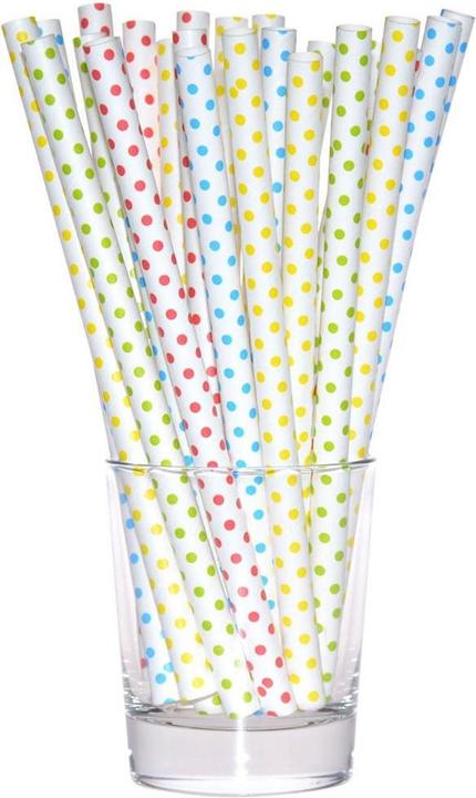 Image du produit Arpex Jumbo-Papierstrohhalme 10mm 8 Stk (8 x)