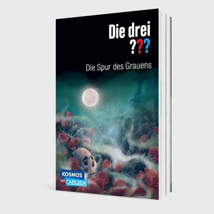 Productafbeelding Die drei???: Die Spur des Grauens. Dreifachband (Enthält die Bände: Im Haus des Henkers, Die Villa (Duits, André Minninger, Marco Sonnleitner, André Marx, 2024)