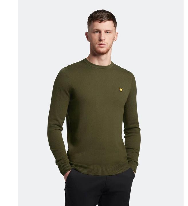 Produktbild Lyle and Scott Pullover mit Rundhalsausschnitt aus Merino-Baumwolle (L)