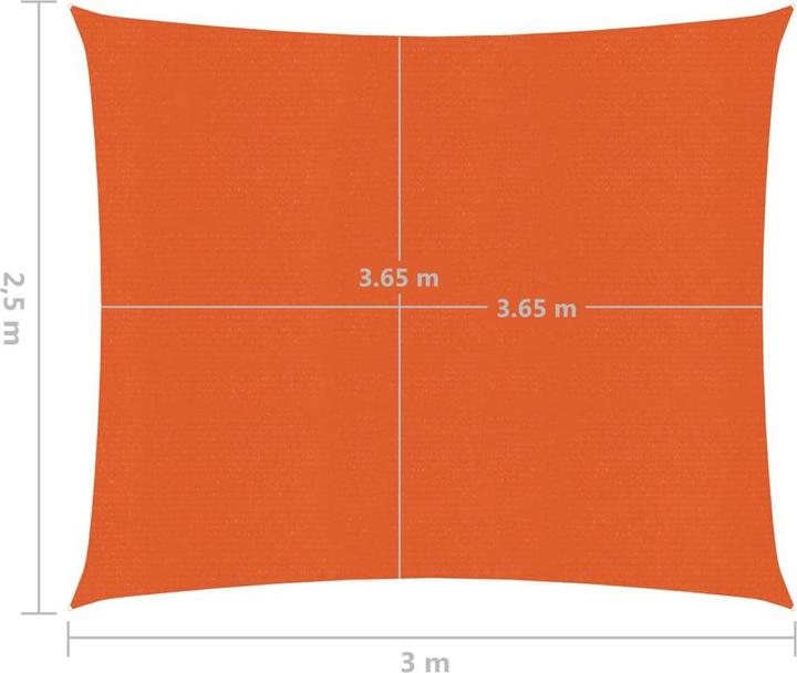 Actual product image VidaXL Sonnensegel (250 x 300 cm)