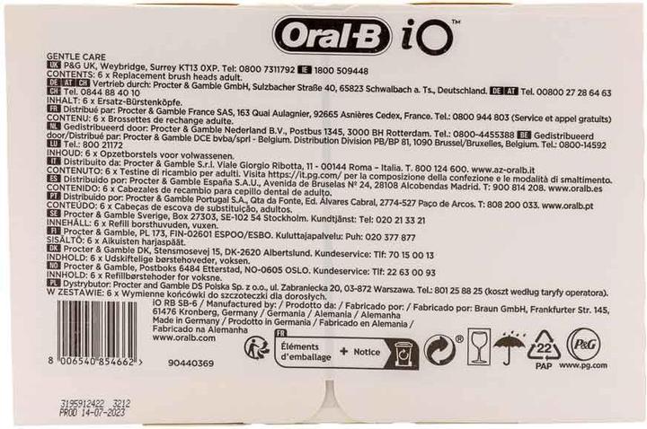 Produktbild Oral-B iO Gentle Care (6 x)