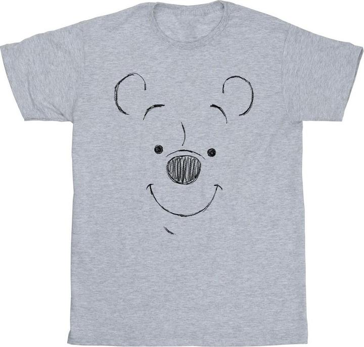 Immagine prodotto Disney Winnie The Pooh Winnie The Pooh Face Maglietta Ragazze (116)