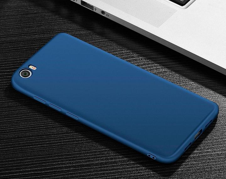 Produktbild König Design TPU Silikon Case für Handy Samsung Galaxy S7 Edge Cover Schutz Hülle Blau Neu (Samsung Galaxy S7 Edge)