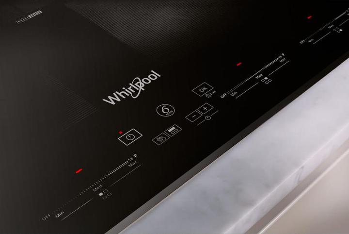 Produktbild Whirlpool SMO 654 OF/BT/IXL Schwarz Integriert 65 cm Zonen-Induktionskochfeld 4 Zone(n)