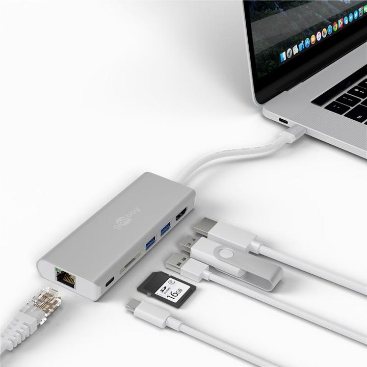 Actual product image Goobay USB-C (USB-C, 5 Ports)