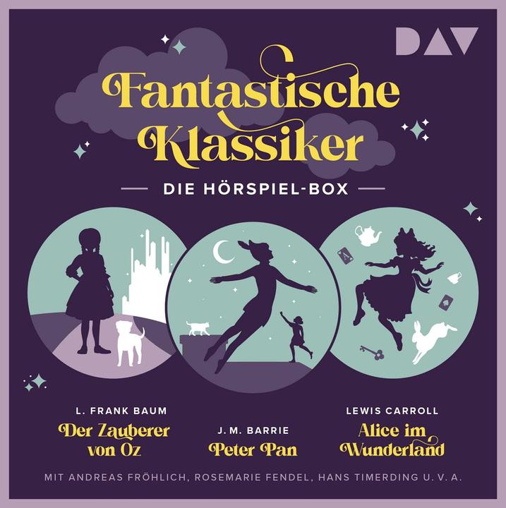Image du produit D.A.V. Classiques fantastiques - Le coffret audio Peter Pan Le Z (Lyman Frank Baum, Lewis Carroll, Andreas heureux, Hans Timerding, James Matthew Barrie Barrie, Allemand)