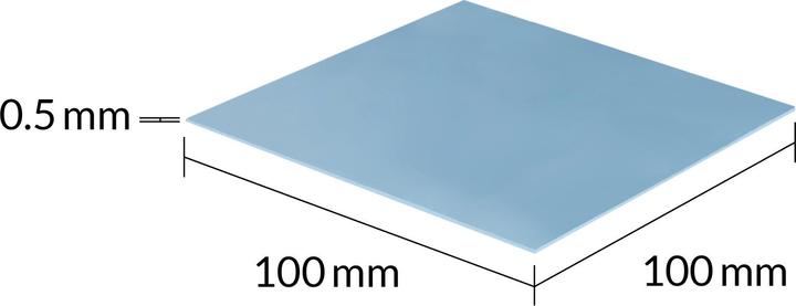 Produktbild Arctic TP-3 (100x100mm, t:0.5mm) (0.50 mm, 6 W/m K)