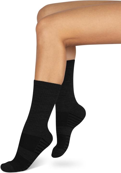 Actual product image Normani 4 Trekkingwollsocken mit Polstersohle und Komfortbund (pack of 4, 39 - 42)