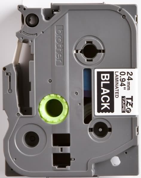 Actual product image Brother Tze-355 (2.40 cm, Black)