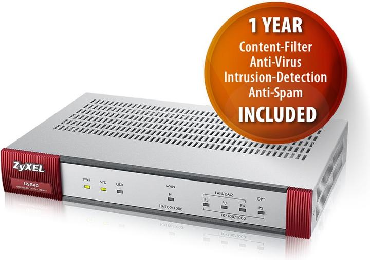Image du produit Zyxel Usg40