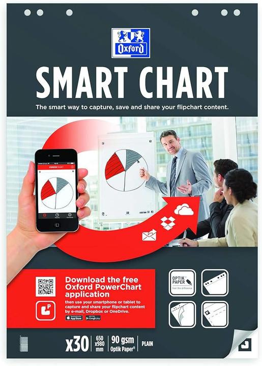 Actual product image Oxford Smart Chart (90 g/m², 98 x 65 cm, 1 x)