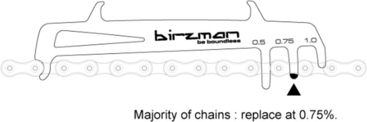Produktbild Birzman Kettenlehre