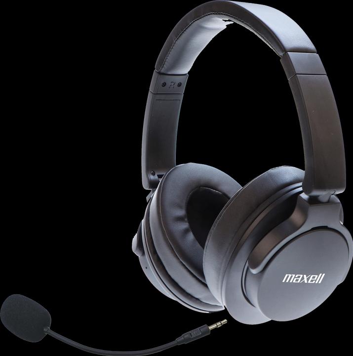 Produktbild Maxell Bass 13 drahtloser Bluetooth-Kopfhörer schwarz (20 h, Kabellos)