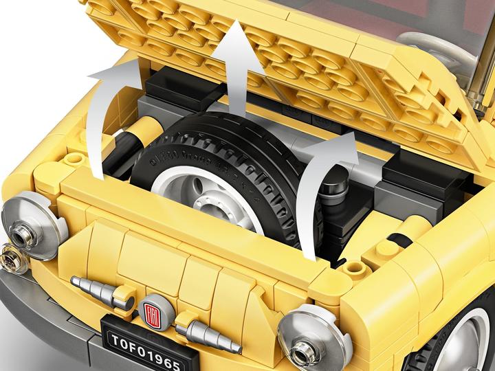 Image du produit LEGO Fiat 500 (10271, LEGO Creator Expert, LEGO difficiles à trouver)