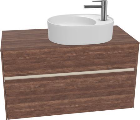 Produktbild Villeroy & Boch Collaro Waschbeckenunterschrank 1000x548x500 mm, 2 Auszüge, für Waschbecken recht (107 x 50 x 57 cm)