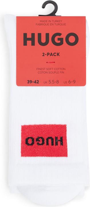 Actual product image HUGO 2P QS RIB LABEL CC 10257974 01 (pack of 2, 43 - 46)