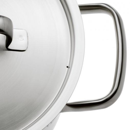 Produktbild WMF Bratentopf GOURMET PLUS Silberfarben (16 cm, Bräter + Schmortopf, Kochtopf, Edelstahl)