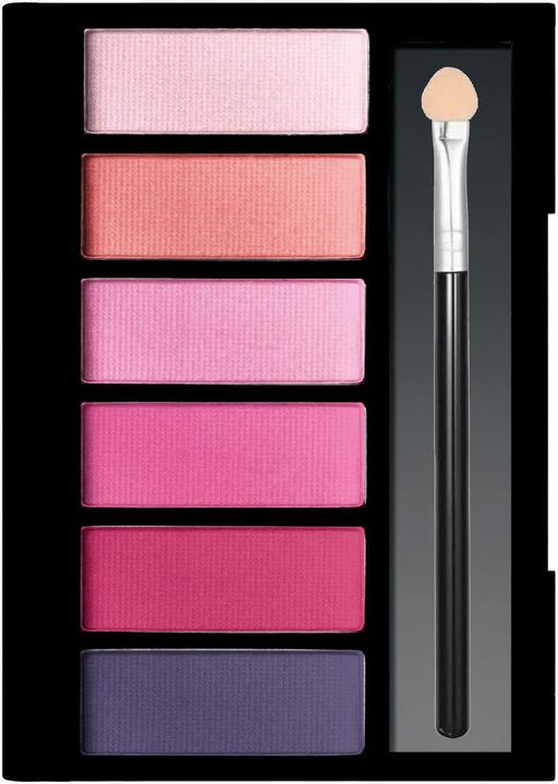 Actual product image Clementoni Crazy Chic Lidschatten im romantischen Stil, 8 Stück.