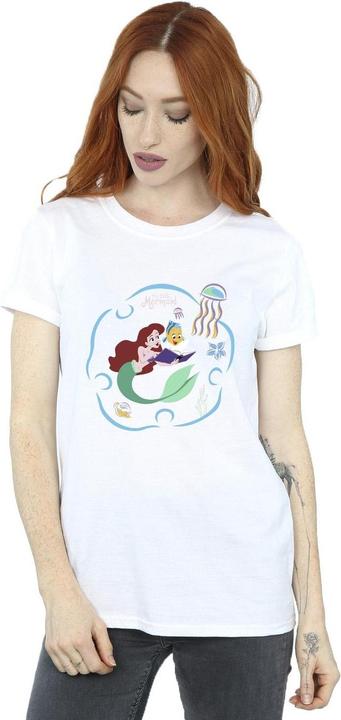 Image du produit Disney - T-shirt THE LITTLE MERMAID READING A BOOK - Femme (XL)