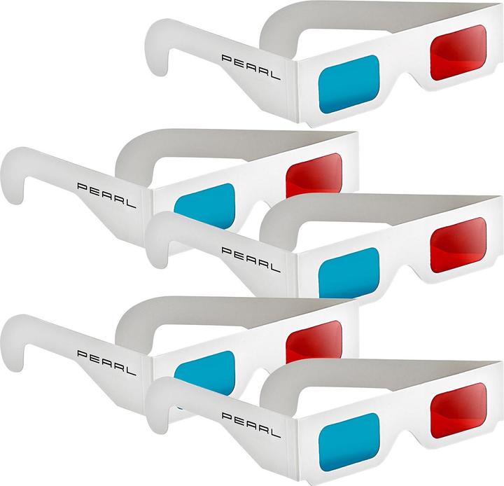 Produktbild Pearl 3D-Brillen im praktischen 5er-Spar-Paket (3D Brille)