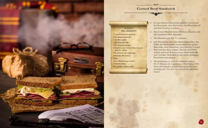 Actual product image Das inoffizielle Kochbuch für Harry Potter Fans (German, Tom Grimm, 2020)
