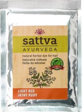 Produktbild Sattva Ayurveda Sattva Natural Herbal Dye For Hair Light Red 10g (Light red)