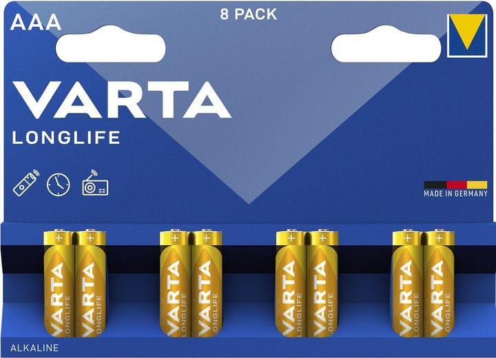 Varta Longlife (8 pcs., AAA, 1200 mAh)