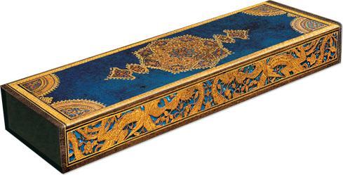 Actual product image Paperblanks Pencil Cases - Safavid Indigo - Pencil Case -