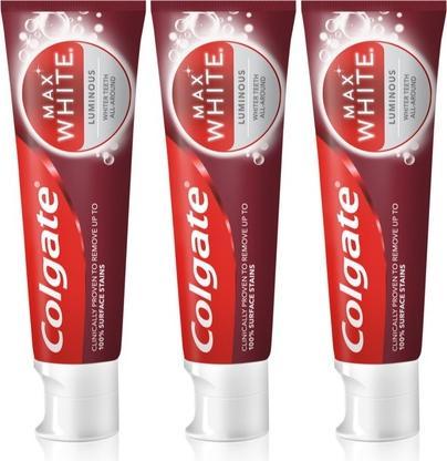 Colgate Whitening toothpaste Max White Luminous 3 x 75 ml (75 ml)