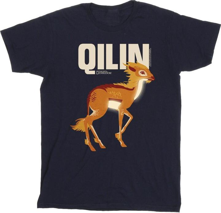 Actual product image Fantastic Beasts Boys Qilin Character T-Shirt (128)