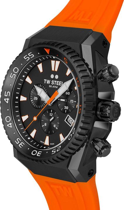 Actual product image TW-Steel ACE404 Ace Diver Chronograph 44mm 30ATM (Sports watch, 44 mm)