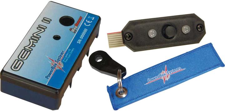 Actual product image Powerbox Systems Gemini 2 incl. sensor switch, magnetic encoder and key fob