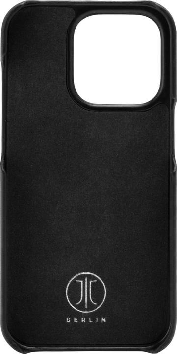 Produktbild JT Berlin iPhone 15 Pro - BackCase Kreuzberg schwarz (Apple iPhone 15 Pro)