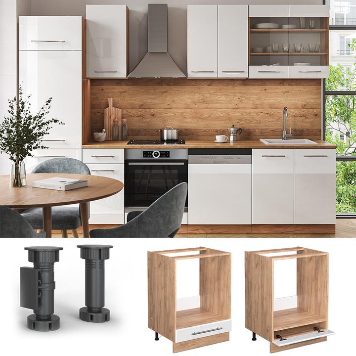Actual product image Vicco Herdumbauschrank Fame-Line (60 x 51.5 x 81.5 cm)