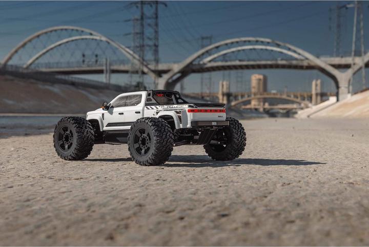 Image du produit Arrma Monster Truck Big Rock 6S Blanc, ARTR, 1:7 (Presque prêt à être conduite)
