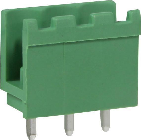 Produktbild RND Electronics Stiftleiste, Gerade, 5.08mm Raster, 3 Pole